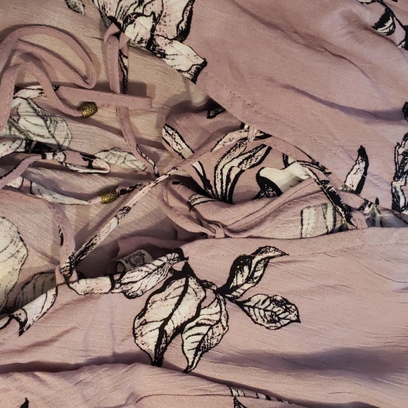 AMERICAN RAG CIE by MACY'S Boho High/Low Top Blouse Pale Lavender XXL NWT - Picture 8 of 10